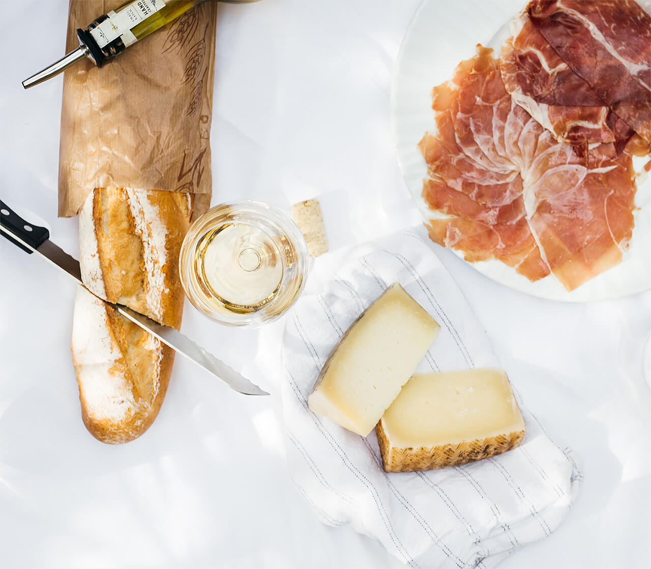 Brot, Käse und Schinken - Was braucht es mehr?