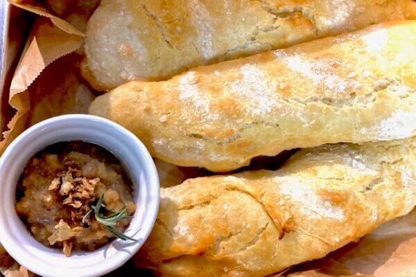 Brot & Veggi Apfel-Zwiebel Schmalz